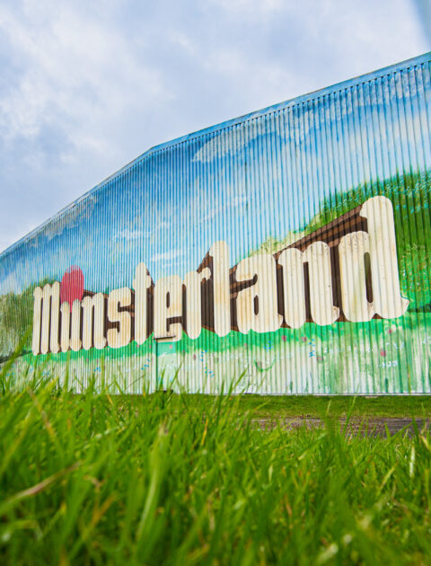 Produktionshalle Münsterland Vorderansicht